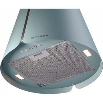 Faber BEAT DB MATT F45 Απορροφητήρας Νησίδα 45cm Μπλε